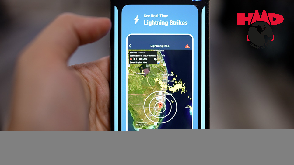 Best Weather Apps for Truckers: WeatherBug